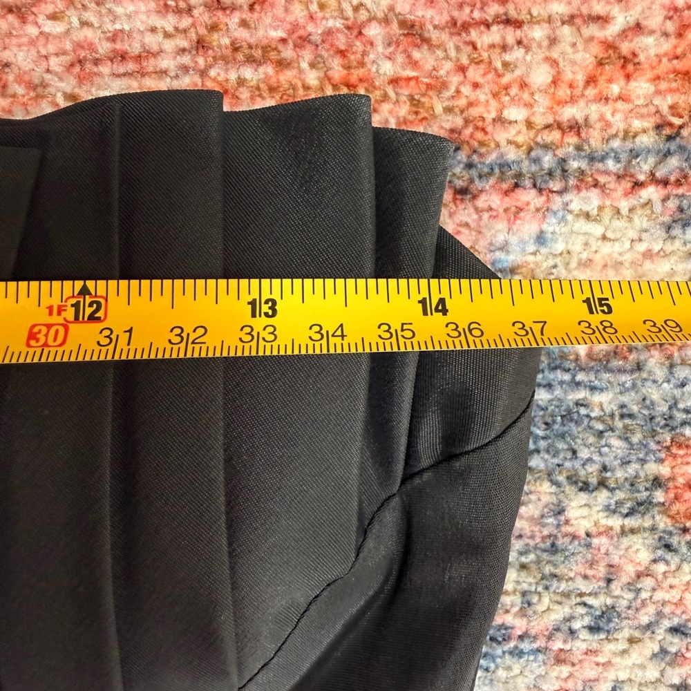 Cache Black Strapless Mermaid Gown Pleated Bustier Ruched Formal Evening Dress 4 - Picture 7 of 11
